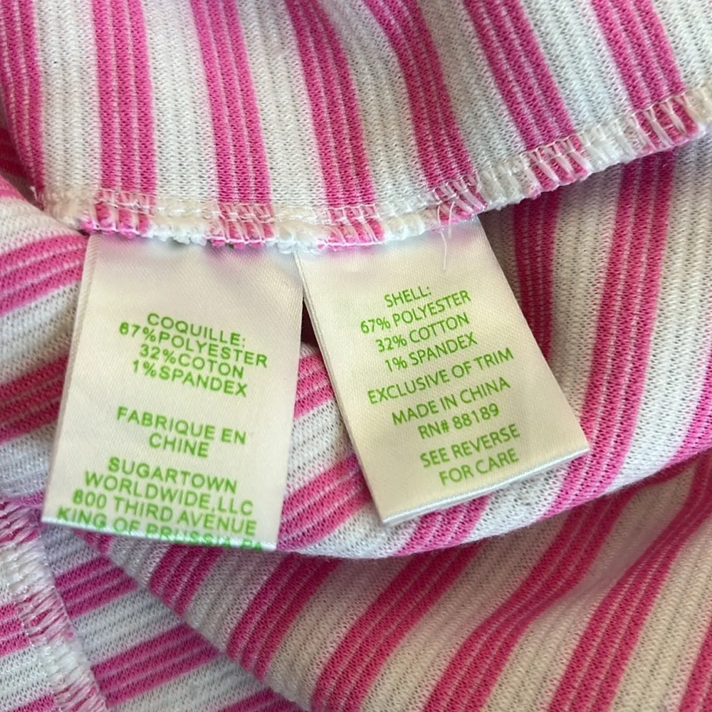 Lilly Pulitzer Little Layton Ottoman-Stripe‎ Shift Dress, Hotty Pink, Girls'